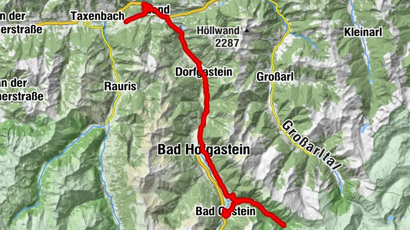 Hohe Tauern Bike Trail | ST02 Bad Gastein | Kötschachtal | Bad Hofgastein | Dorfgastein | Embach