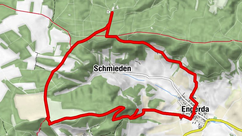 Rundwanderung - Auf Luthers & Goethes Spuren - Engerda