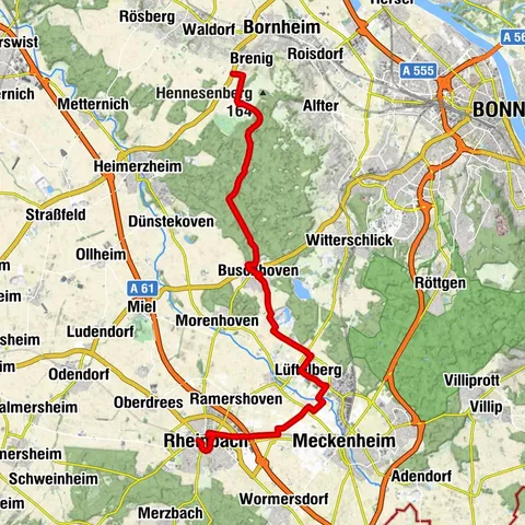Römerkanal-Wanderweg 5. Etappe