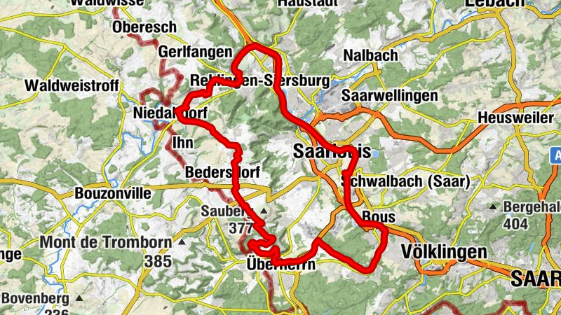Nied and Bisttal Valley Loop