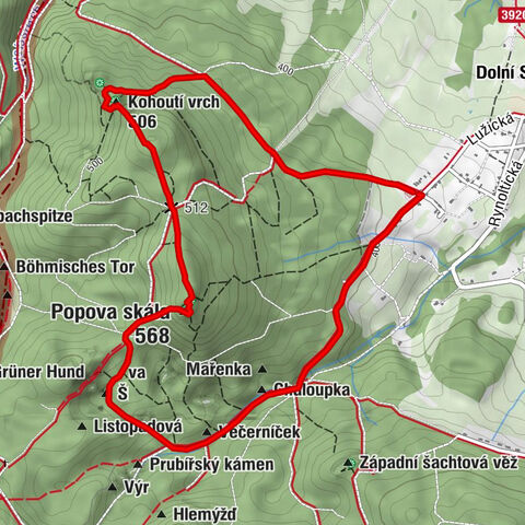 Über den Hahnberg zum Pfaffenstein