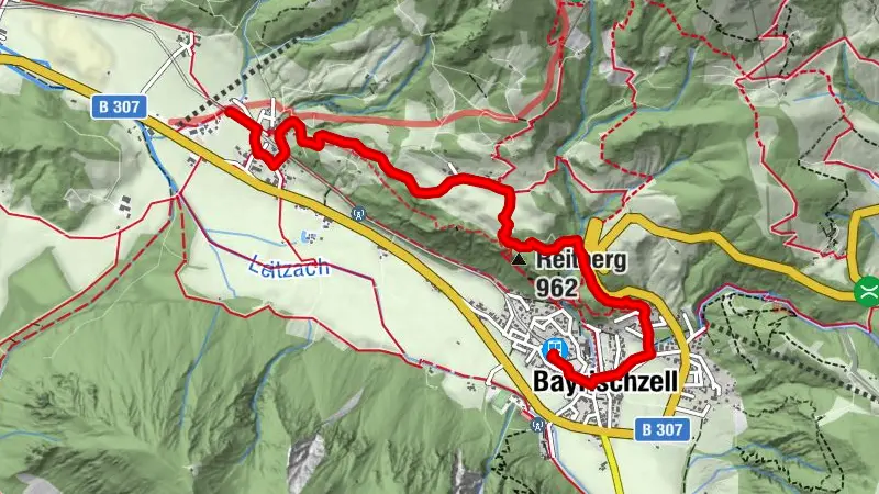 Von Osterhofen nach Hochkreuth