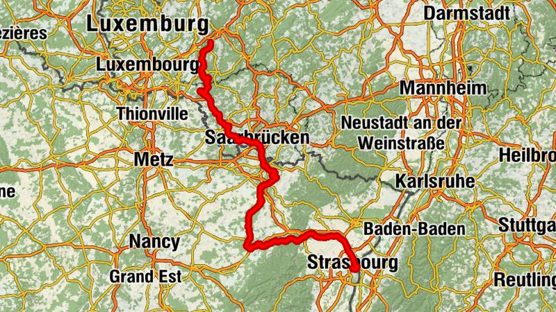 Saar-Elsass-Tour
