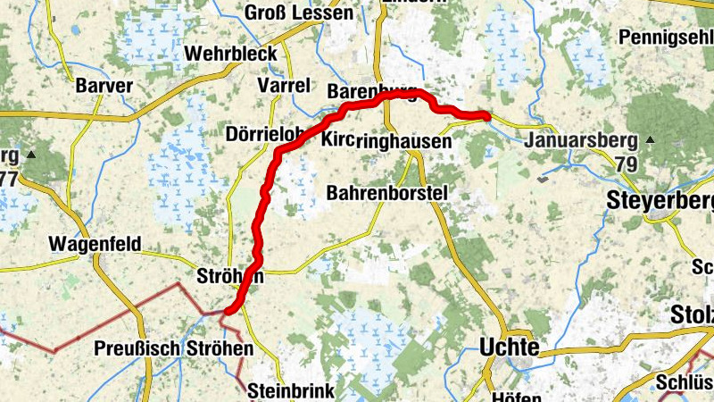 Kanutour auf der Große Aue