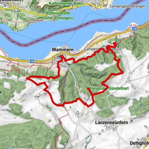 Untersee-Höhenweg über Mammern