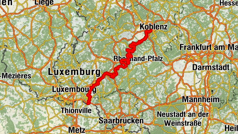 Moselsteig Trail (entire route). A trail that offers so much more.