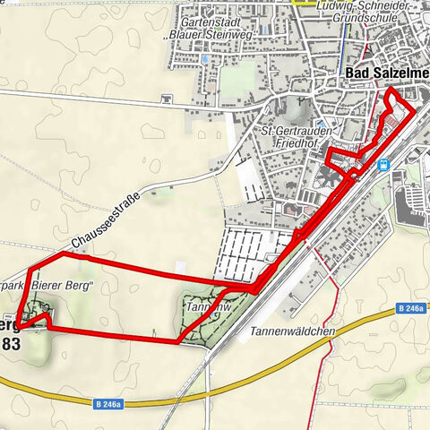 |59| Kurpark Bad Salzelmen - Heimattiergarten Bierer Berg
