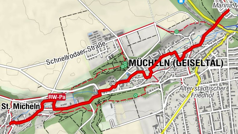 Mühlenwanderweg Geiseltal