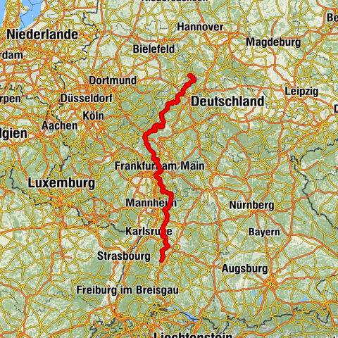 Hugenotten- und Waldenserpfad - Teilstrecke Mühlacker-Kraichtal (31,6 km)