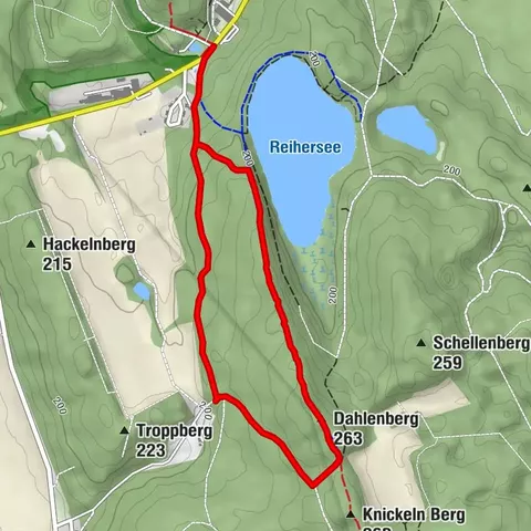 Ehemalige Bartelszeche und Reihersee