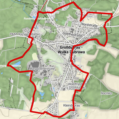 Großdubrauer Rundwanderweg