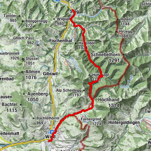 Wasserschloss Töss und Sagereitobel