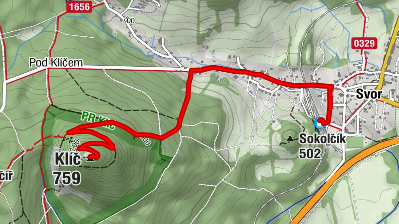 Klíč/Kleis im Lausitzer Gebirge