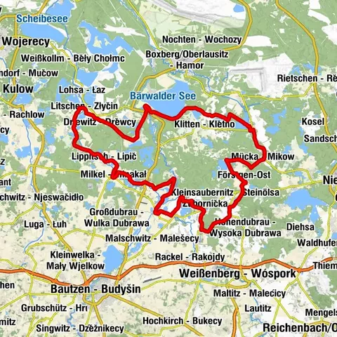 Seeadlerrundweg - puć kosćełamaka