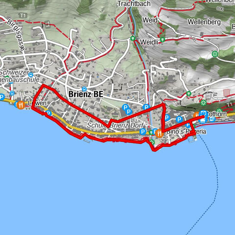 Spaziergang Alter Dorfteil, Brienz