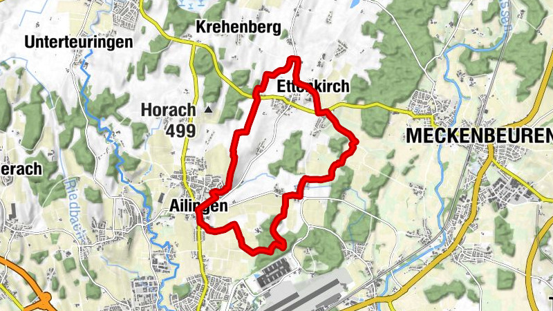 Hirschlatter Runde - Bäuerliches Kulturland und ein unbeachtetes kunsthistorisches Kleinod