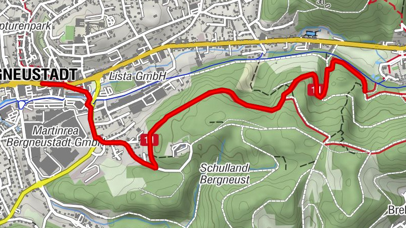 Zuweg Bergneustadt_Stadtmitte