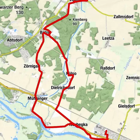 Elberadeltag - Tour 6 Rundtour Elster (Elbe)