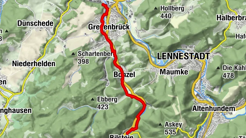 Durch das Veischedetal