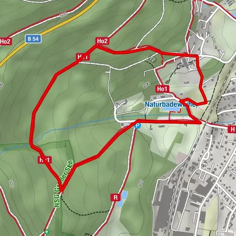 Rundweg Ho1 in Burbach-Holzhausen