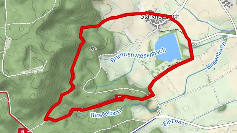 Tour 2 - Rund um den Starkholzbacher See
