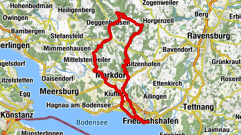 Von FN über den Gehrenberg auf den Höchsten am 22. Juli 2023