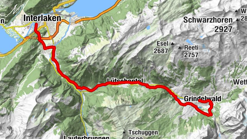 Mountainbike am 10. Juli 2022