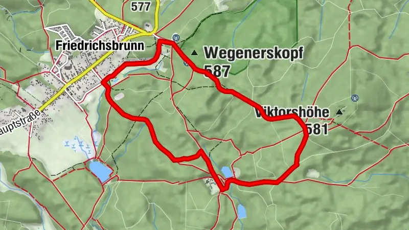 Ramberg-Wanderung - Friedrichsbrunn
