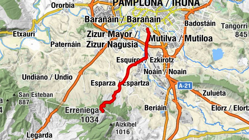 Pamplona - Monte El Perdon