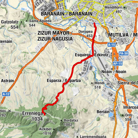 Pamplona - Monte El Perdon