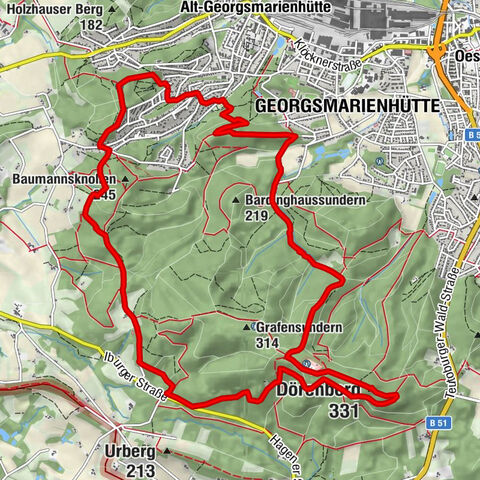 Turm zu Turm Wanderung