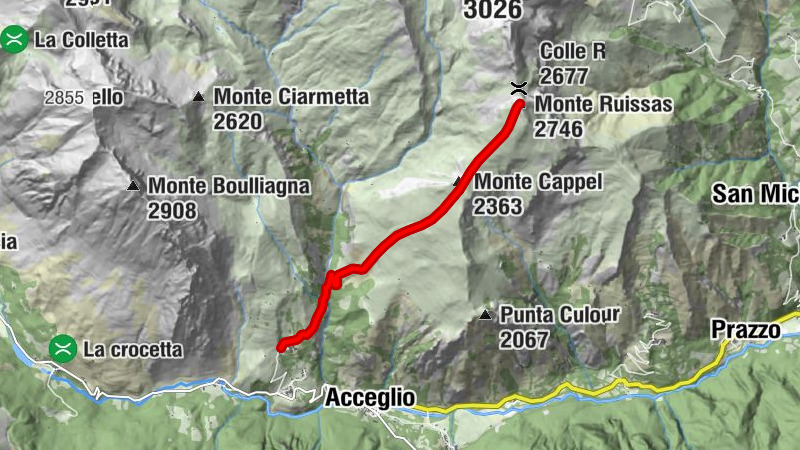 11786 - Monte Ruissas (Colombata)