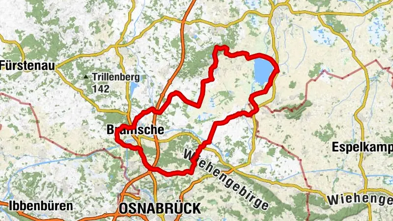 Rennradtour - Berge und Moore