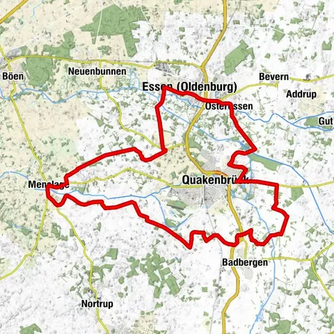 Rennradtour - Rund um Quakenbrück