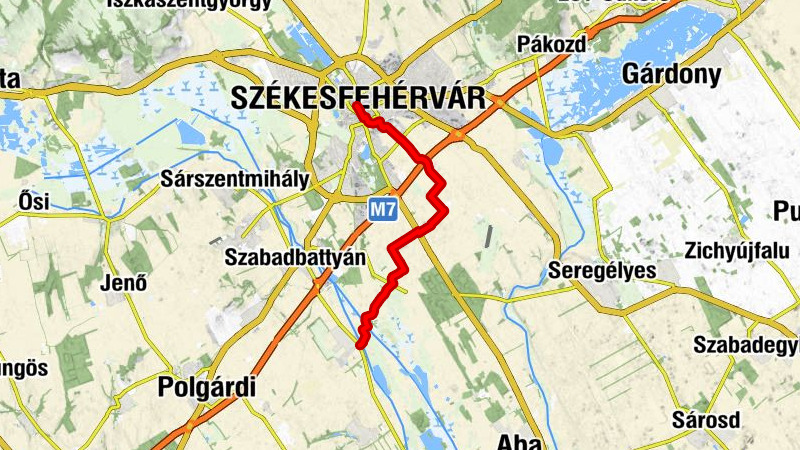 ST305 Székesfehérvár - Tác