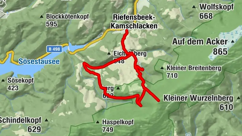 Rundweg Riefensbeek-Kamschlacken zur Hanskühnenburg (Nr. 10)