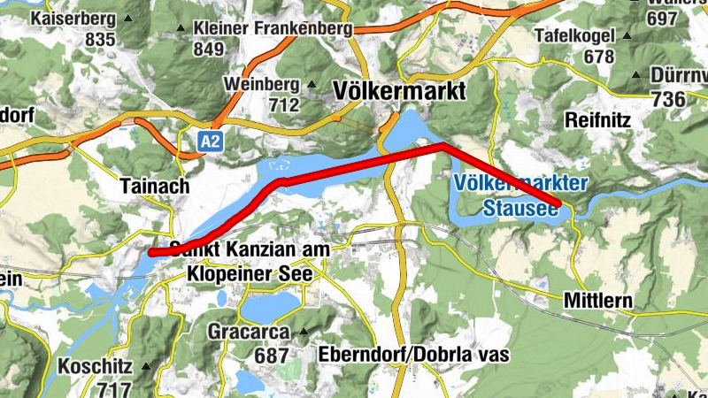 Völkermarkter Stausee 