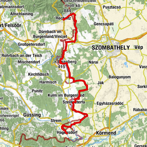 022 Grenzgänge mit Rad Rechnitz - Hagensdorf