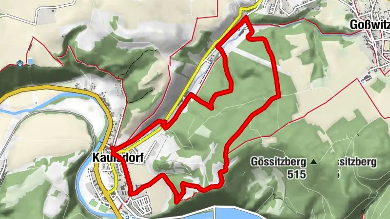 Rundweg - K4 - "Kaulsdorf" - Thüringen