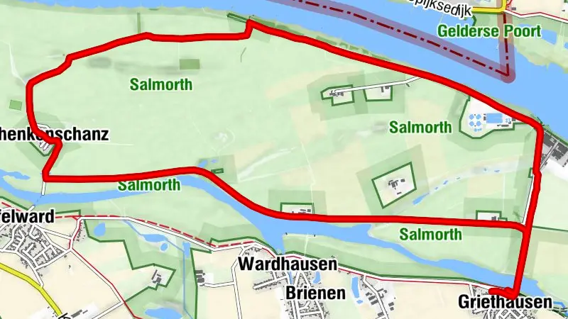 Griethausen, Regierungsbezirk Düsseldorf/Deutschland