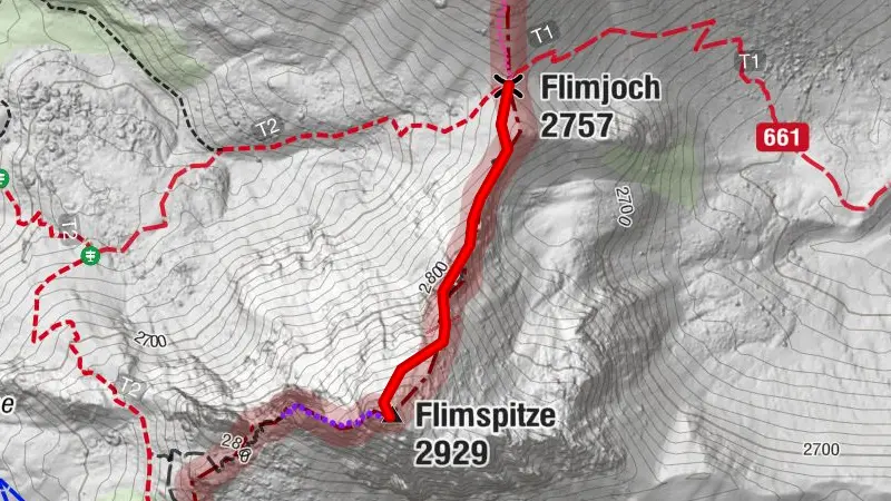 Flimjoch – Flimspitz