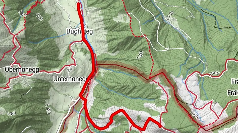 Auf zur Lauelenegg - mit fanstastischem Ausblick auf die Pilatuskette