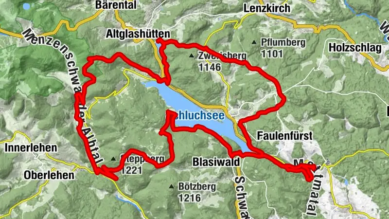 Schluchsee, Regierungsbezirk Freiburg/Deutschland