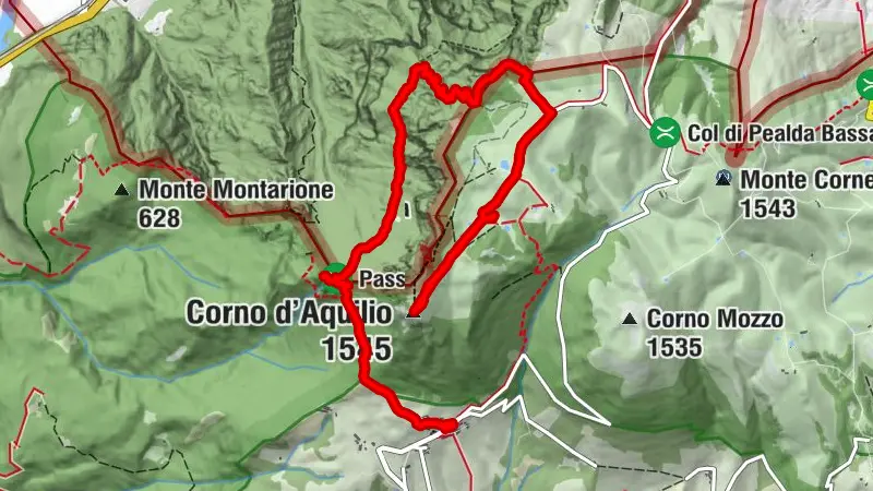 Monti Lessini  - Corno d’Aquilio