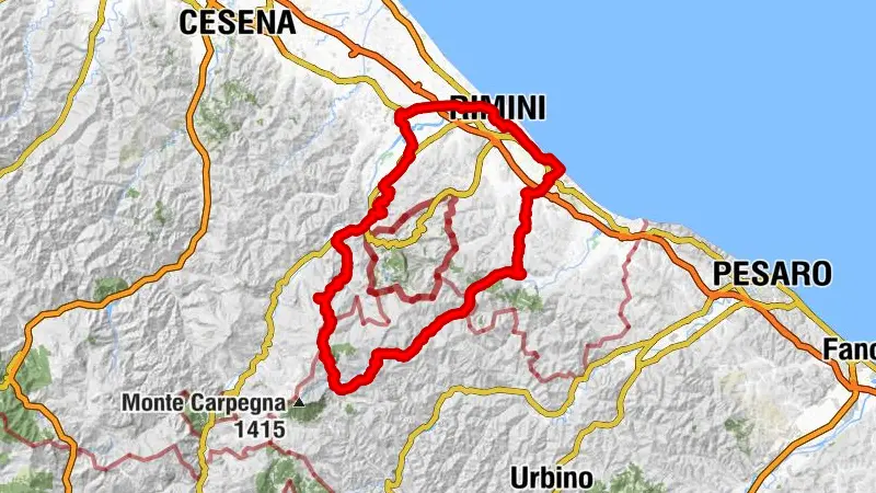 Riccione Rennradfahren
