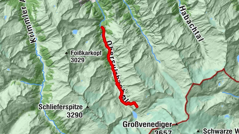 Aufstieg Kürsingerhütte