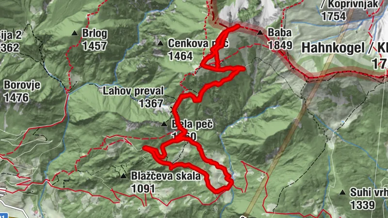 Dovška Baba (1891 m) -  imeniten razglednik na Triglavske doline