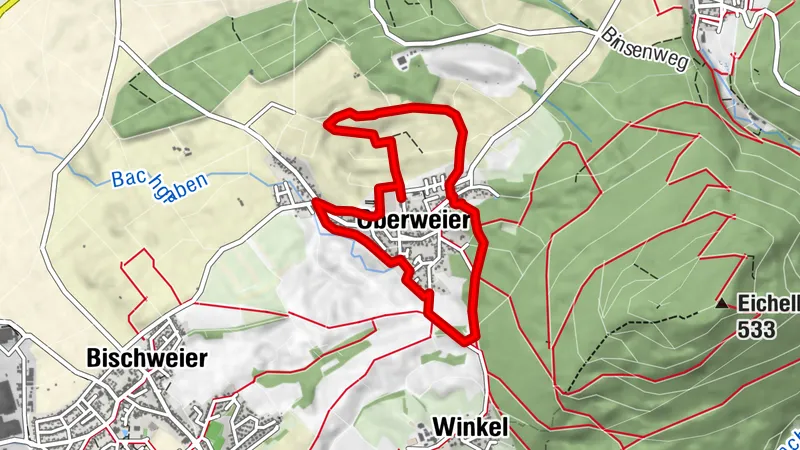 Keschteweg Oberweier