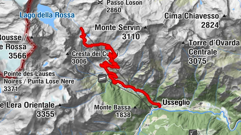 USSEGLIO Lago dietro la Torre