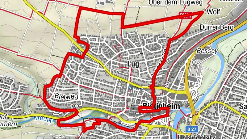 Bietigheim-Bissinger Rundwanderweg Nr. 1
